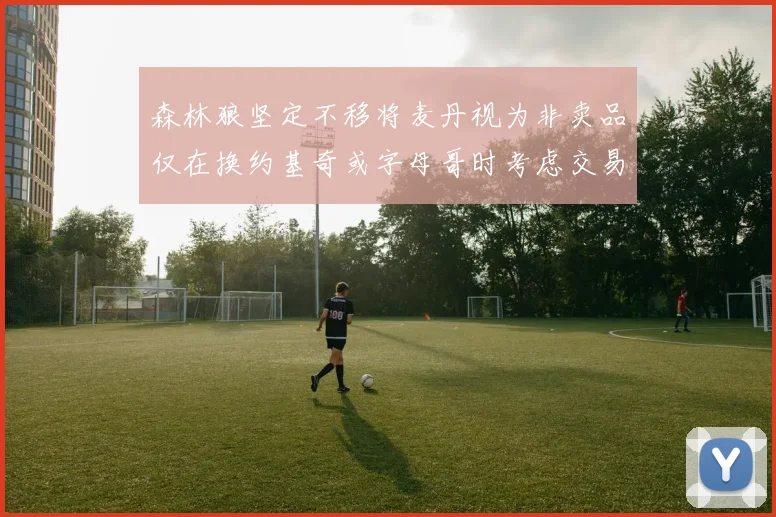 森林狼坚定不移将麦丹视为非卖品仅在换约基奇或字母哥时考虑交易
