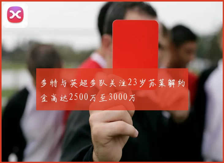 多特与英超多队关注23岁苏莱解约金高达2500万至3000万